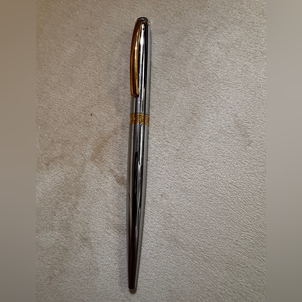 Tiffany & Co.  Elegant Chrome and Gold Plated